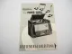 Original Neckermann 3D Phono Super Radio Plattenspieler Betriebsanleitung 1955