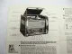 Original Neckermann 3D Phono Super Radio Plattenspieler Betriebsanleitung 1955