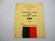 Original New Holland 265 Ramasseuse Presse Catalogue pieces de rechange 1973
