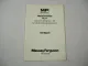 Original Preisliste Massey Ferguson MF Schlepper und Zubehör 1980