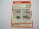 Original Prospekt Accord Landtechnik Geräteprogramm Bodenbearbeitung 1976