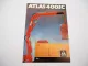 Original Prospekt Atlas 4003C Anbau Kran für LKW 1983 mit technischen Daten