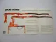 Original Prospekt Atlas 4003C Anbau Kran für LKW 1983 mit technischen Daten