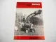 Original Prospekt Baas Frontlader Baaslader zum Ford Schlepper 1970er Jahre