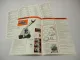 Original Prospekt Brochure Technische Daten Faucheux Beaver 62 Schaufellader