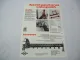 Original Prospekt Busatis BM1102 Mähwerk an IHC Schlepper 1984