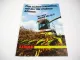 Original Prospekt Claas Jaguar 682 SL/S Feldhäcksler mit 6 Seiten von 02/1989