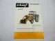 Original Prospekt Danlift Chief Frontlader Typ 900 am Deutz Schlepper