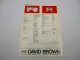 Original Prospekt David Brown 885 Traktor 1970er Jahre mit technischen Daten