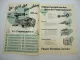 Original Prospekt Fricke Hochdruck Spritzen z.B. an Unimog Boehringer 1954