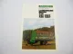 Original Prospekt Hagedorn 222 428 Ladewagen Bison ca. 1970er mit techn. Daten