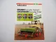 Original Prospekt Hassia DK DKL Drillmaschine an Schlepper Deutz & MB-trac