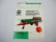 Original Prospekt Heywang Farmer Super Uni Einachs Stalldungstreuer 1972