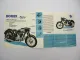 Original Prospekt Horex Regina 350 ccm Motorrad 1950er Jahre