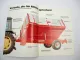 Original Prospekt Krone EDK 210 Kippanhänger Dreiseitenkipper Emsland 1984