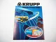 Original Prospekt Krupp KMK Mobilkran Autokran Megatruck 1980/90er Jahre
