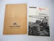 Original Prospekt Mappe Hanomag K7 Laderaupe 75 PS 1965 mit technischen Daten