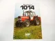 Original Prospekt Massey Ferguson MF 1014 Schlepper 1981 mit technischen Daten