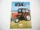 Original Prospekt Massey Ferguson MF 234S Schlepper 1983 mit technischen Daten