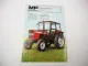 Original Prospekt Massey Ferguson MF 234S Schlepper 1983 mit technischen Daten