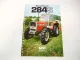 Original Prospekt Massey Ferguson MF 284S Schlepper 1981 mit technischen Daten
