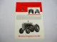 Original Prospekt Massey Ferguson MF FE35 Schmalspur Schlepper 1958