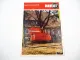 Original Prospekt Massey Ferguson MF187 Mähdrescher 1969 mit technischen Daten