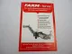Original Prospekt Niewöhner Farm force Erntemaschine Feldgemüse 1980/90er Jahre