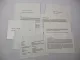 Original Prospekt Pressemappe Mercedes Benz AMG Modelle mit 9 Fotos ca. 1997