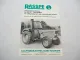 Original Prospekt Rasspe Zwischenachs Mähwerk für Deutz Traktoren 1975
