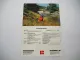 Original Prospekt Reform 416K Motormäher mit technischen Daten 1990er Jahre