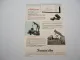 Original Prospekt Teha Toussaint & Hess Hochkipper für LKW 1956