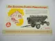 Original Prospekt Waltershausen HK4 Kippanhänger für Traktor 1956 DDR