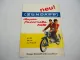 Original Prospekt Zündapp Super Falconette KS50 Motorrad 1960er Jahre