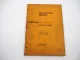 Original Sperry New Holland 1540 Mähdrescher Ersatzteilliste Parts List 12/1975