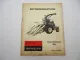 Original Sperry New Holland 1880 Feldhäcksler Betriebsanleitung Wartung 1972