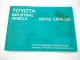 Original Toyota 42-4FG15 Fork Lift Truck Parts Catalog Ersatzteilliste Gabelstapler