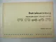 Original VW Bus T2 T2a Betriebsanleitung 1971 Transporter Handbuch Bedienungsanleitung
