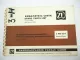 Original ZF 4 PW 45 H Planetenwendegetriebe Ersatzteilliste O&K Parts List 09/75