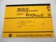 Original ZF 6 WG-180 Hydromediagetriebe Ersatzteilliste Faun Parts List 04/1990