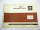 Original ZF AP-15/R Planetenstarrachse Ersatzteilliste Zettelmeyer 08/1972
