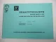 Original ZF Ecosplit 16 S 190 A Getriebe Ersatzteilliste FAUN Parts List 03/1987