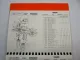 Pegoraro RA RB RC RD Erpice Rotante TL TM LC LD Fresatrice Ersatzteilliste 1989