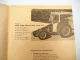 Peko GM20 Coupe 400 Verdeck f. Schlepper z.B. Hanomag Montageanleitung 1960/70er