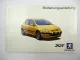 Peugeot 307 Bedienungsanleitung Betriebsanleitung 12/2001 Bordbuch