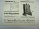 Ph. Mayfarth Co. Frankfurt Maschinenfabrik Pressen 3x Prospekt Firmenbrief 1933