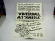 Plakat Winterball 1959 7480 th Deutscher Betriebsrat Mainz Kolpinghaus Wiesbaden
