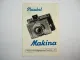 Plaubel Makina Fotoapparat Kamera Prospekt Frankfurt 1930er Jahre