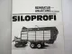 Pöttinger Siloprofi Formel S Europrofi Ladewagen Werkstatthandbuch 1994/95
