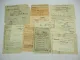 Posten Ausweise Passierscheine Rechnungen Belege Bischhofsheim Hessen 1915/18
